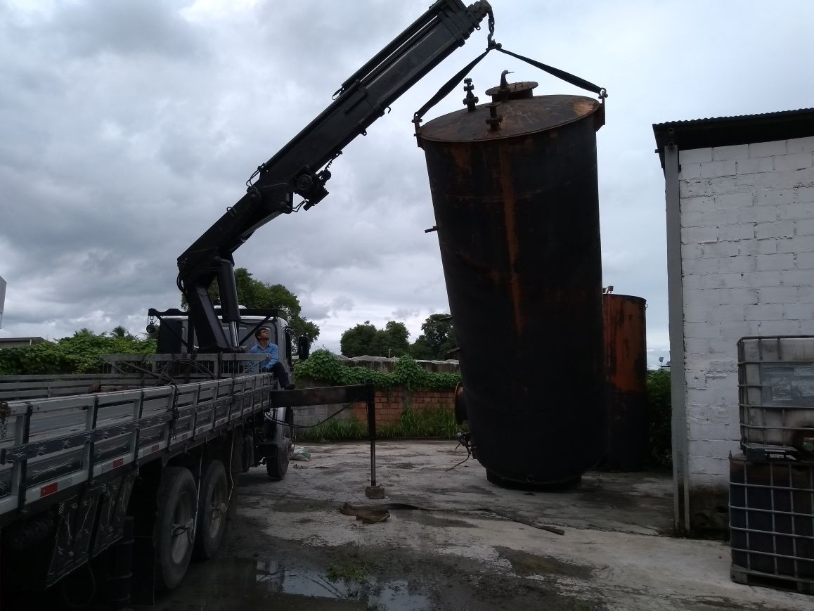 Limpeza de tanque